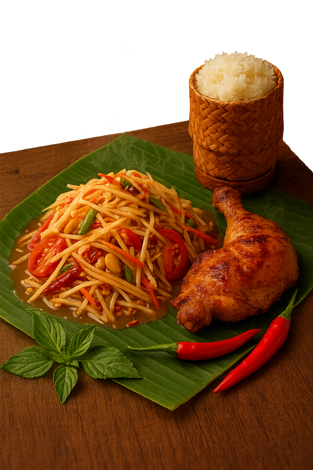 ร้านส้มตำไก่ย่างเปิด  24 ชั่วโมง2