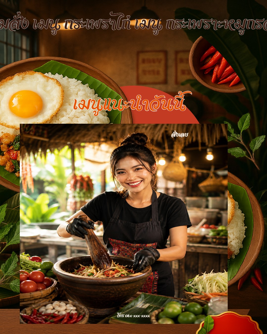 ร้านส้มตำ จริงๆๆ
