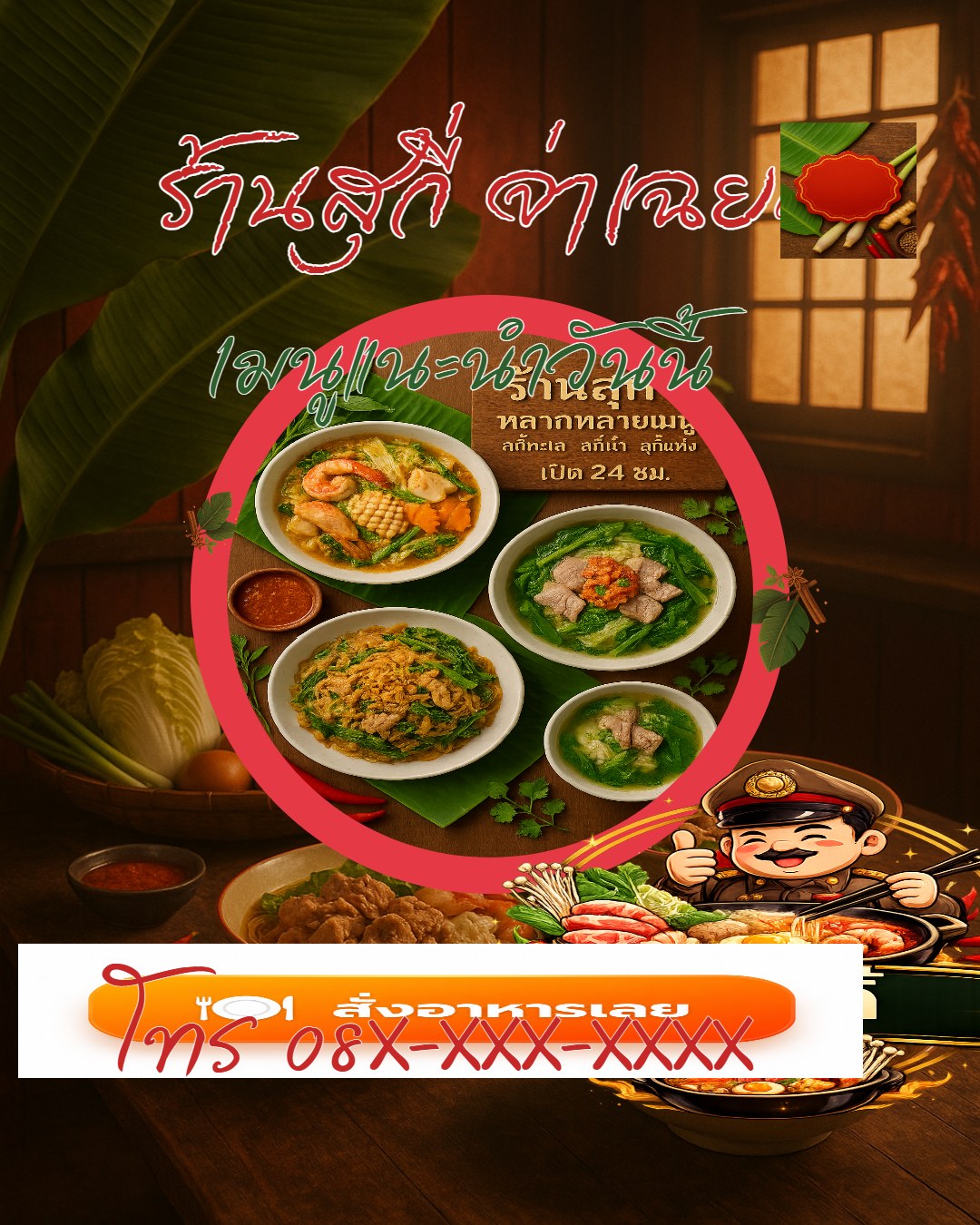 ร้านสุกี่ จ่าเฉยๆ101